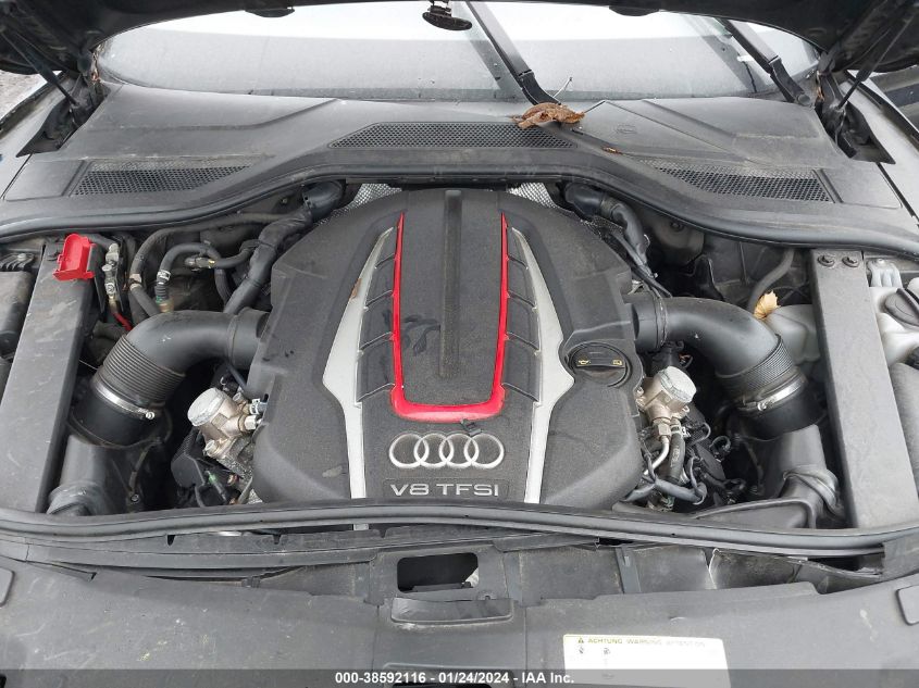 2016 AUDI S8 4.0T PLUS - WUAJ5AFD7GN900691