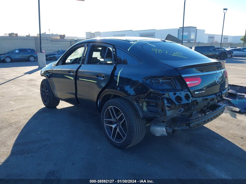 VIN 4JGED6EB0HA052057 2017 MERCEDES-BENZ AMG GLE 43 COUPE 4MATIC