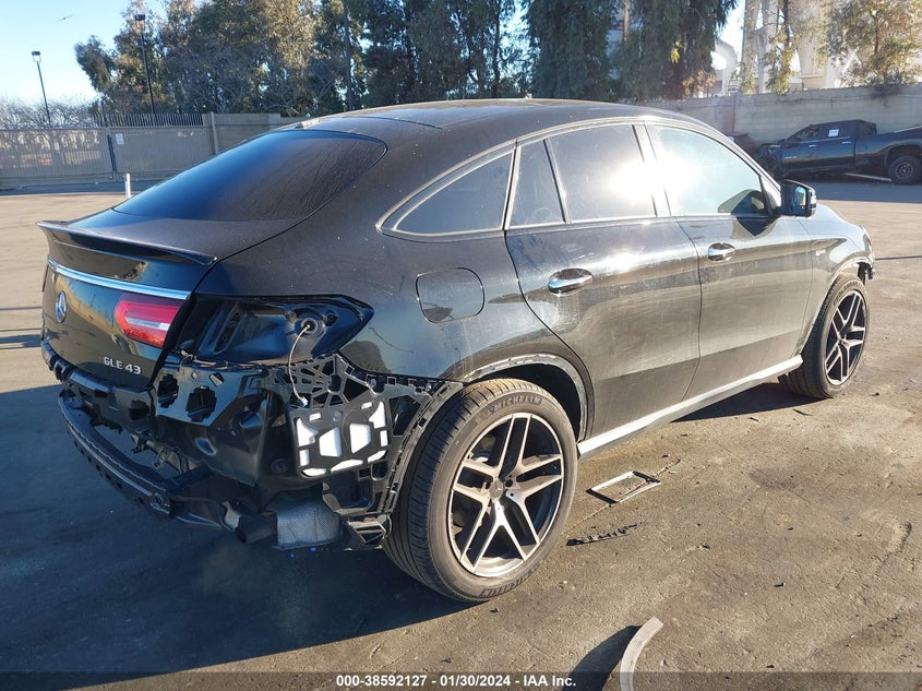VIN 4JGED6EB0HA052057 2017 MERCEDES-BENZ AMG GLE 43 COUPE 4MATIC