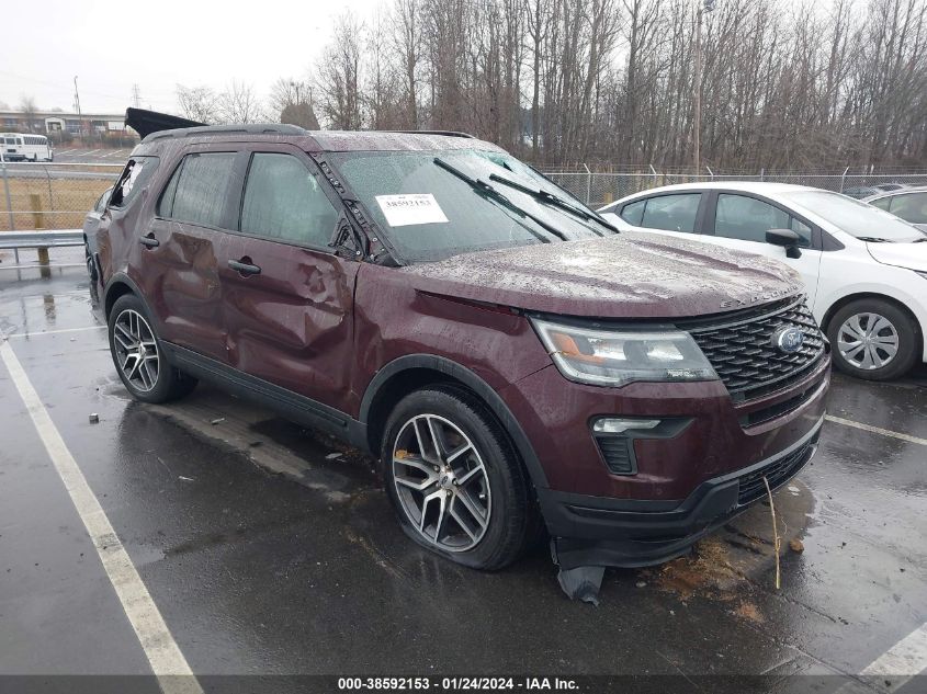 2018 FORD EXPLORER SPORT - 1FM5K8GTXJGA51461