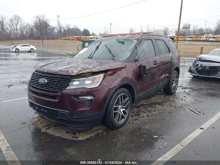 2018 FORD EXPLORER SPORT - 1FM5K8GTXJGA51461