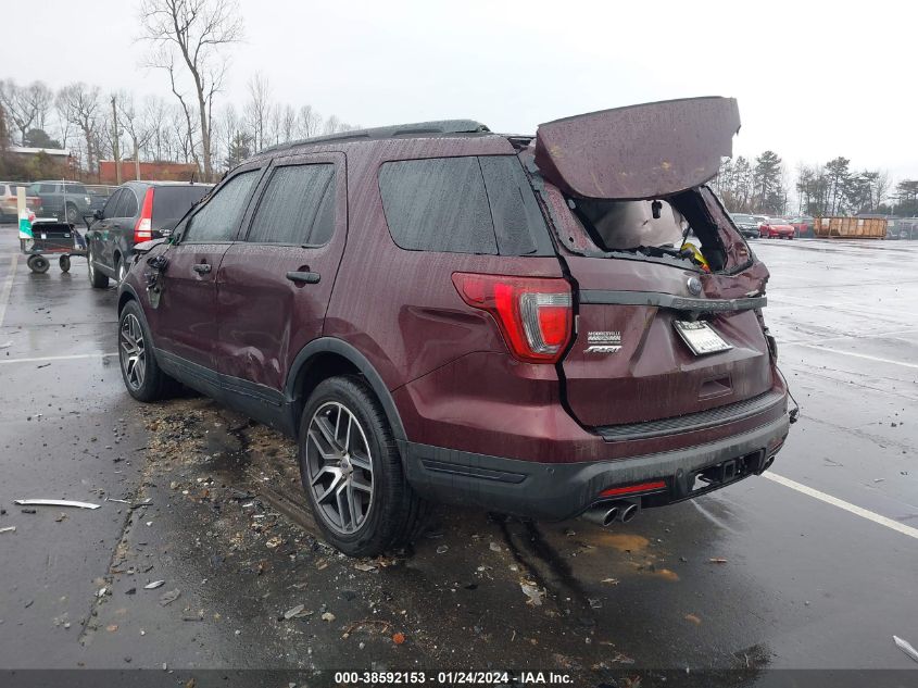2018 FORD EXPLORER SPORT - 1FM5K8GTXJGA51461