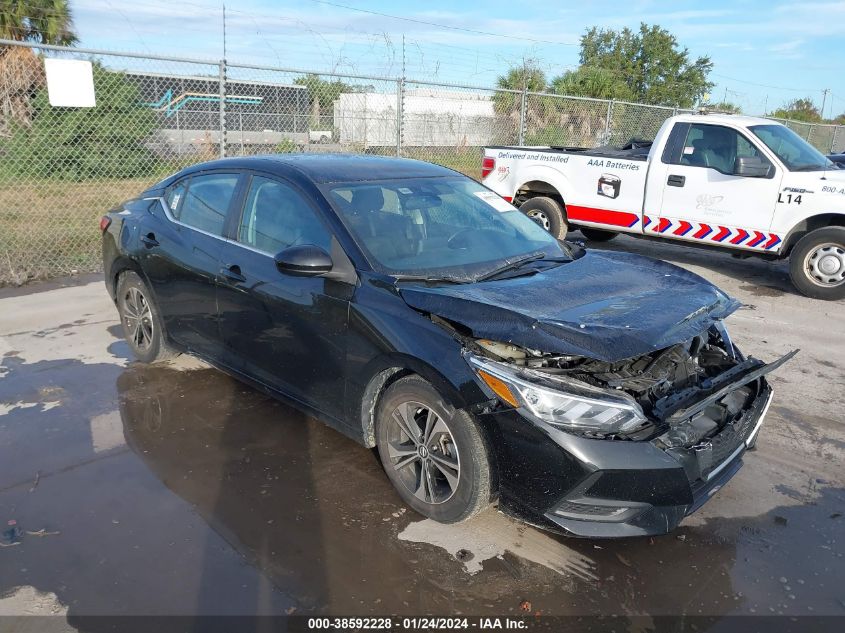 2021 NISSAN SENTRA SV XTRONIC CVT - 3N1AB8CV2MY321427