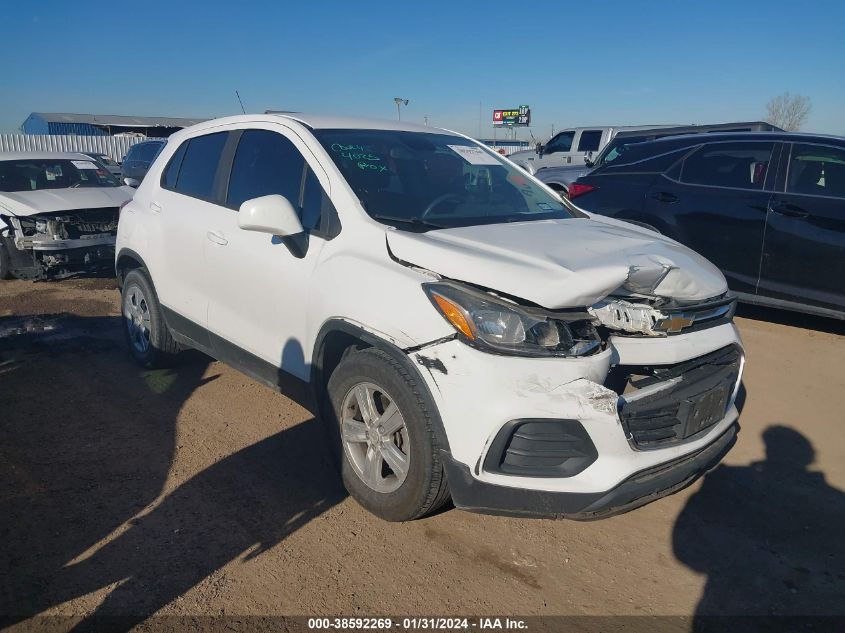 2018 CHEVROLET TRAX LS - 3GNCJKSB1JL175728