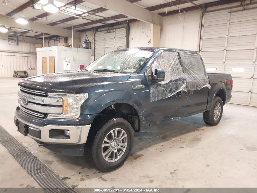 2020 FORD F-150 LARIAT - 1FTEW1E56LFA60333