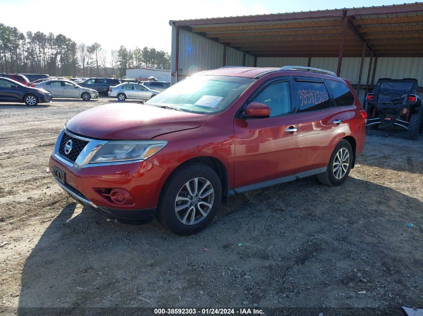 2013 NISSAN PATHFINDER SV - 5N1AR2MNXDC688018