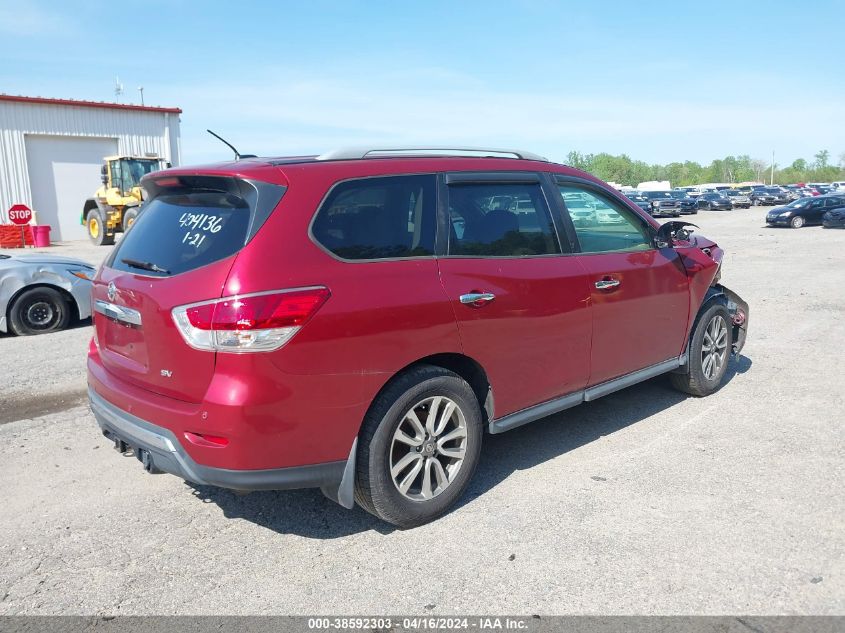 2013 NISSAN PATHFINDER SV - 5N1AR2MNXDC688018