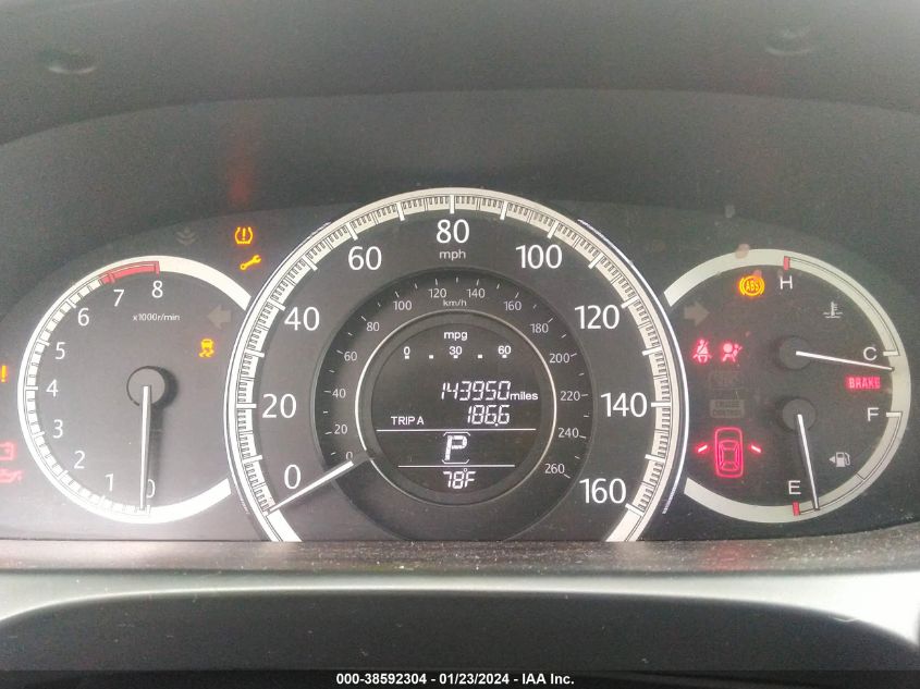 2014 HONDA ACCORD LX - 1HGCR2F35EA201038