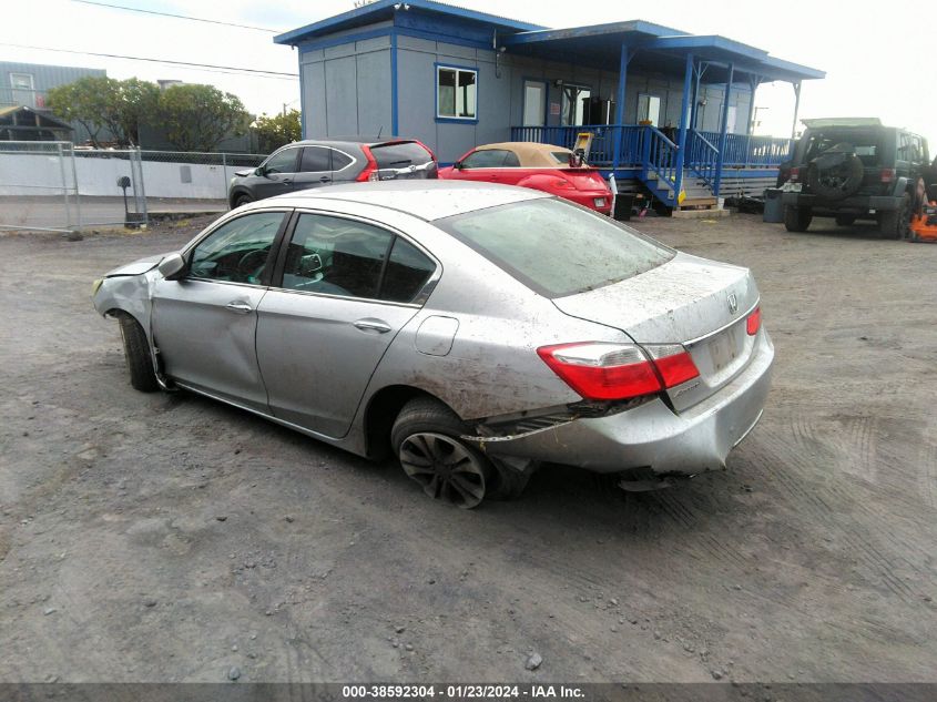 2014 HONDA ACCORD LX - 1HGCR2F35EA201038