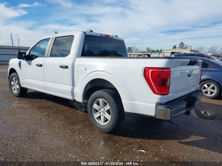 VIN 1FTEW1CB4MKE24718 2021 FORD F-150 XLT