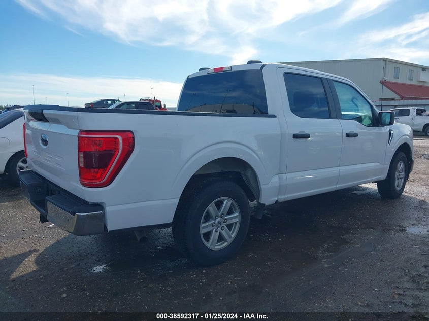 VIN 1FTEW1CB4MKE24718 2021 FORD F-150 XLT