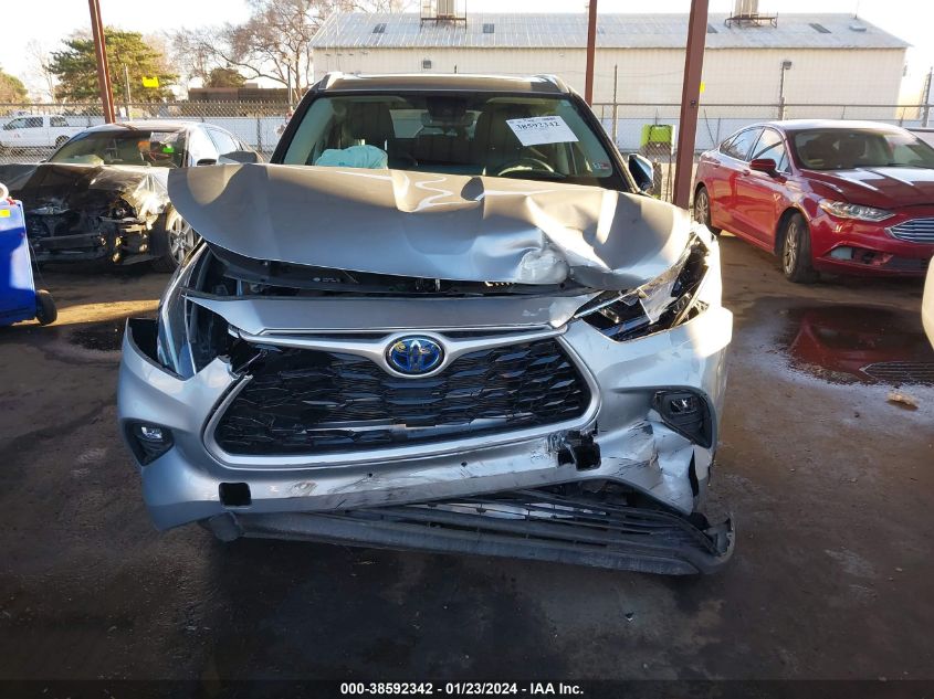 2023 TOYOTA HIGHLANDER HYBRID XLE - 5TDKBRCH1PS578138