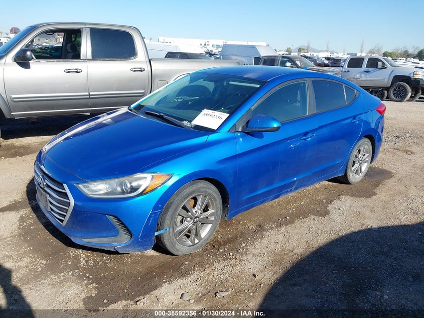 VIN 5NPD84LF7HH169089 2017 HYUNDAI ELANTRA SE