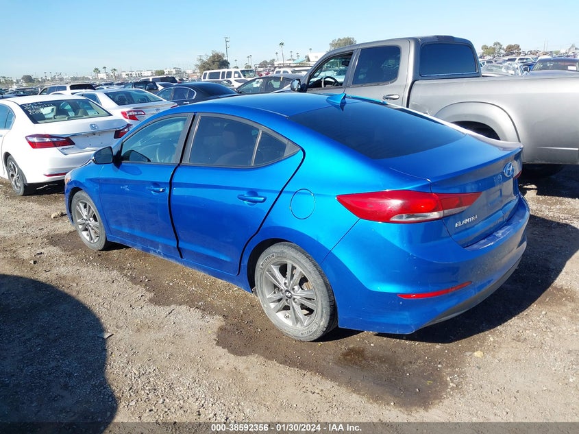 VIN 5NPD84LF7HH169089 2017 HYUNDAI ELANTRA SE