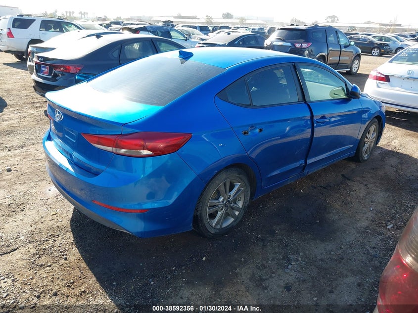 VIN 5NPD84LF7HH169089 2017 HYUNDAI ELANTRA SE