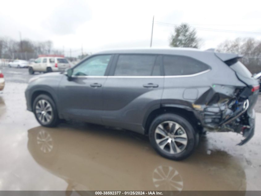 2023 TOYOTA HIGHLANDER XLE - 5TDKDRAH3PS515040