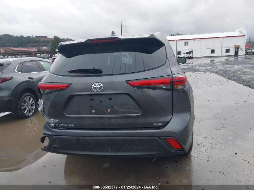 2023 TOYOTA HIGHLANDER XLE - 5TDKDRAH3PS515040