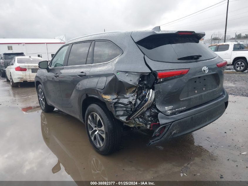 2023 TOYOTA HIGHLANDER XLE - 5TDKDRAH3PS515040