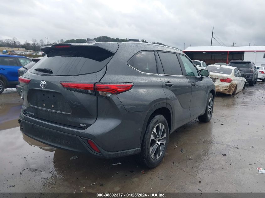 2023 TOYOTA HIGHLANDER XLE - 5TDKDRAH3PS515040