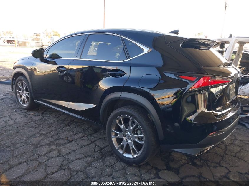 2019 LEXUS NX 300 300 BASE/300 F-SPORT - JTJYARBZXK2155336