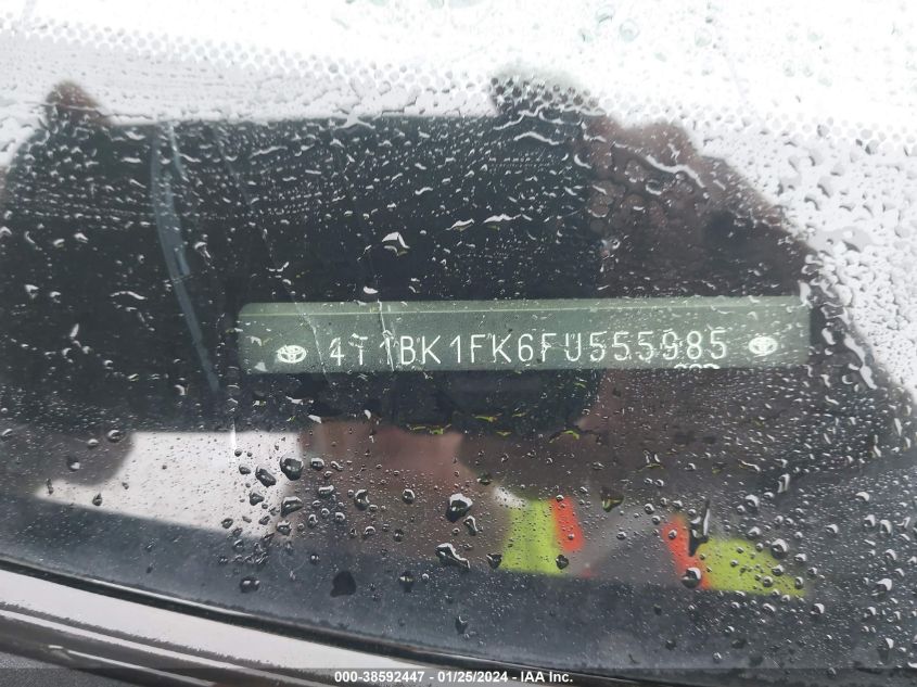 2015 TOYOTA CAMRY XSE V6 - 4T1BK1FK6FU555985