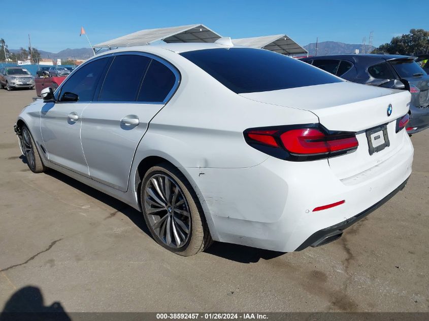 2021 BMW 530I WBA53BH02MCF33193