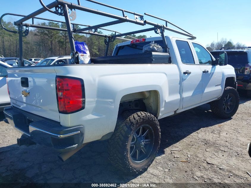2016 CHEVROLET SILVERADO 2500HD WT - 1GC2CUEG7GZ316174