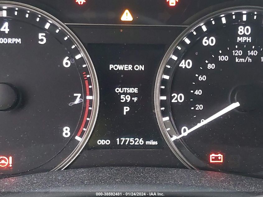 2014 LEXUS GS 350 - JTHBE1BL5E5036766