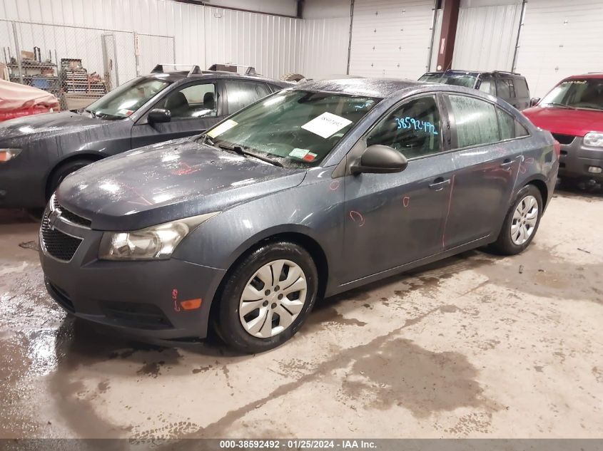 2013 CHEVROLET CRUZE LS - 1G1PA5SG0D7291799