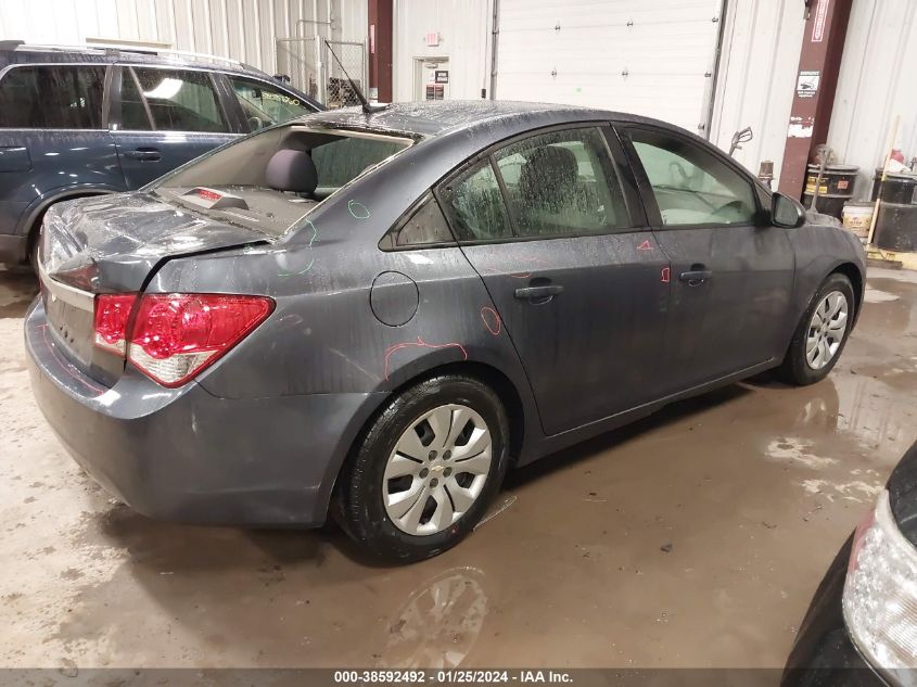 2013 CHEVROLET CRUZE LS - 1G1PA5SG0D7291799