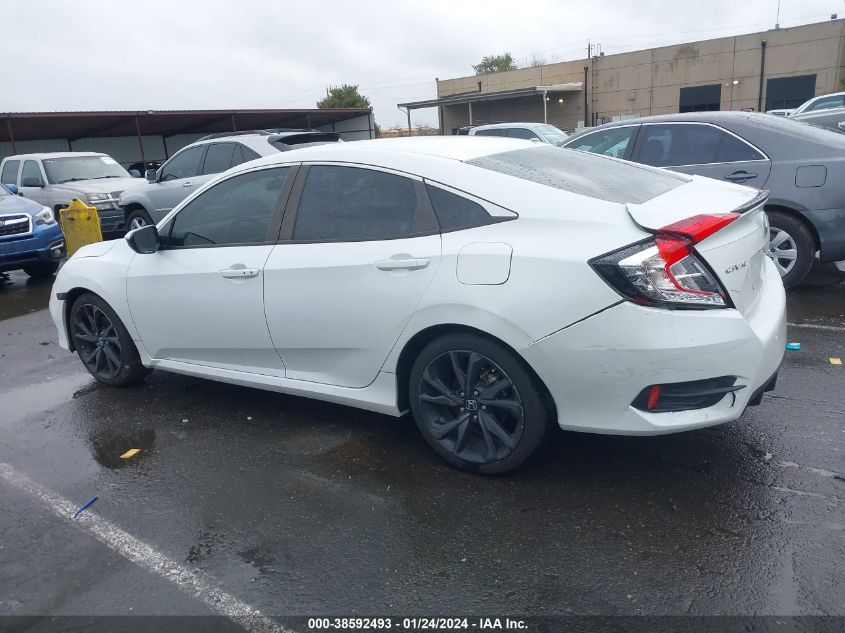 2020 HONDA CIVIC SPORT - 19XFC2F89LE029938