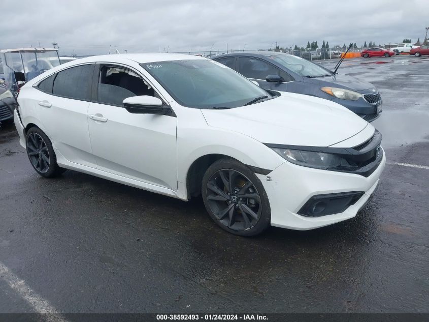 2020 HONDA CIVIC SPORT - 19XFC2F89LE029938