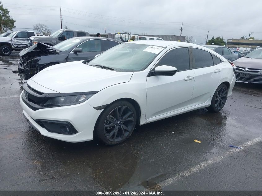 2020 HONDA CIVIC SPORT - 19XFC2F89LE029938