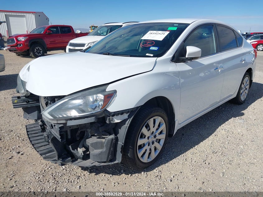 VIN 3N1AB7AP6KY280246 2019 NISSAN SENTRA S
