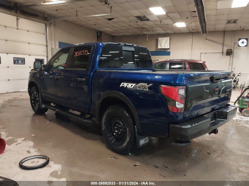 2021 NISSAN TITAN PLATINUM RESERVE 4X4/ PRO-4X 4X4/ S 4X4/ SL 4X4/ SV 4X4 - 1N6AA1ED4MNF16602