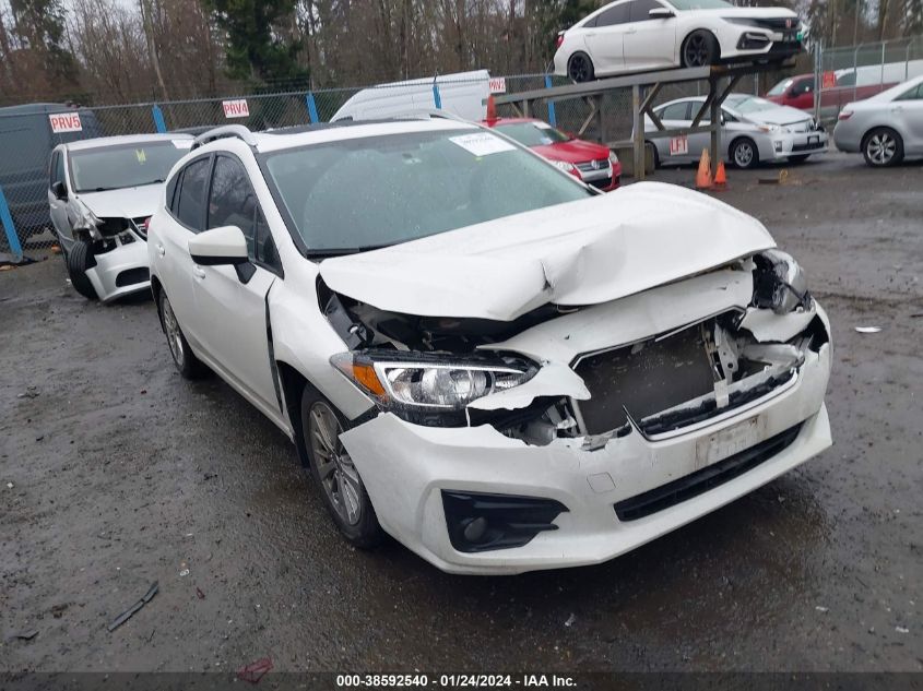 4S3GTAD68H3733613 SUBARU IMPREZA PREMIUM PLUS 2017