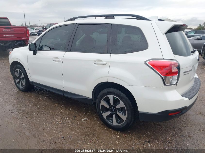2018 SUBARU FORESTER 2.5I PREMIUM - JF2SJAGC9JH435082