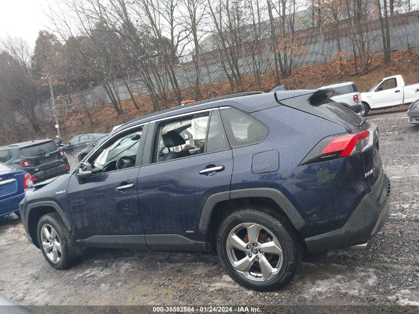 2020 TOYOTA RAV4 LIMITED HYBRID - 2T3DWRFV6LW052045