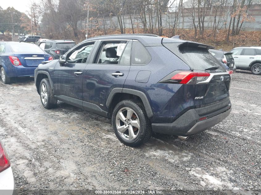 2020 TOYOTA RAV4 LIMITED HYBRID - 2T3DWRFV6LW052045