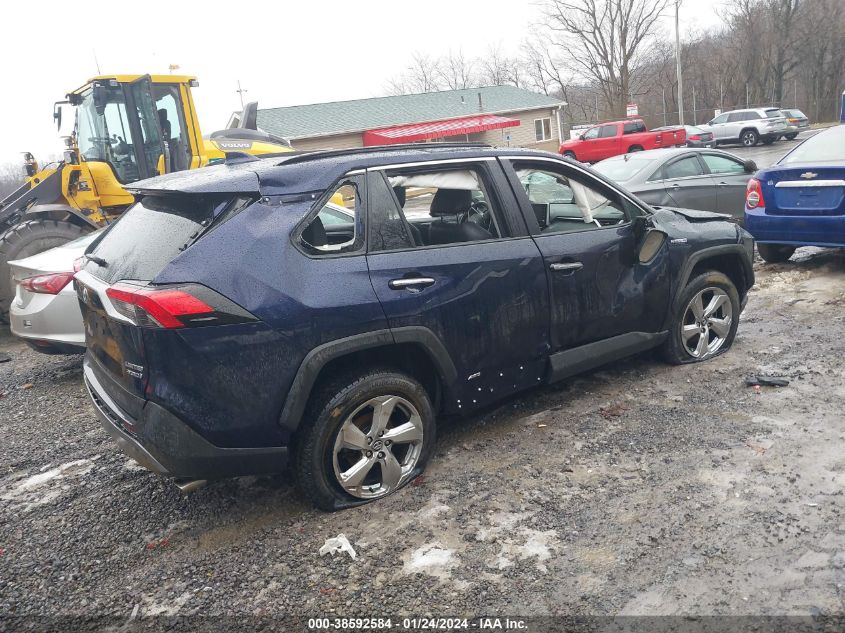 2020 TOYOTA RAV4 LIMITED HYBRID - 2T3DWRFV6LW052045