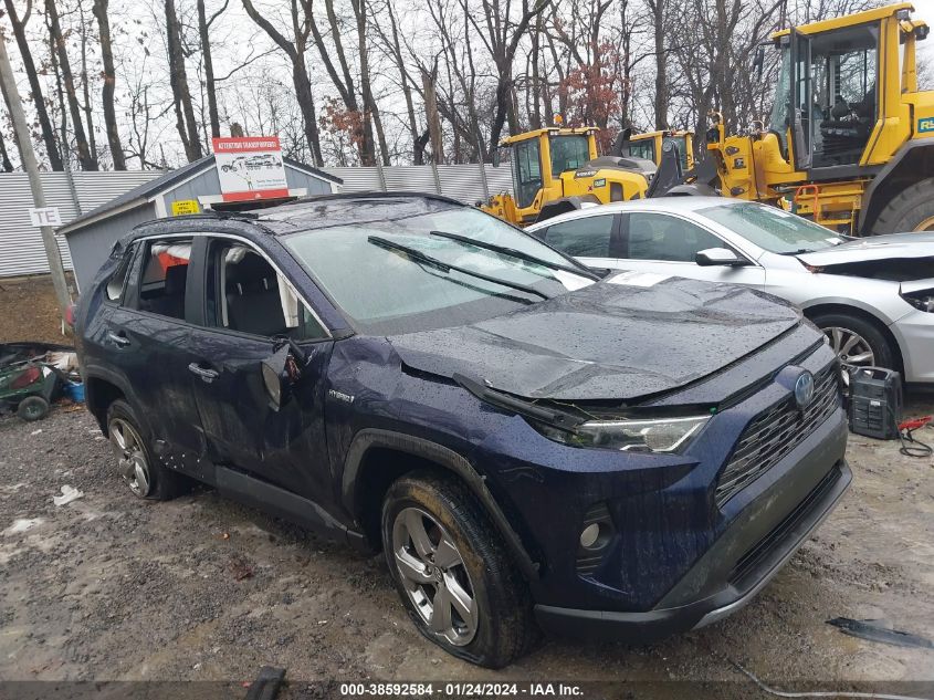 2020 TOYOTA RAV4 LIMITED HYBRID - 2T3DWRFV6LW052045