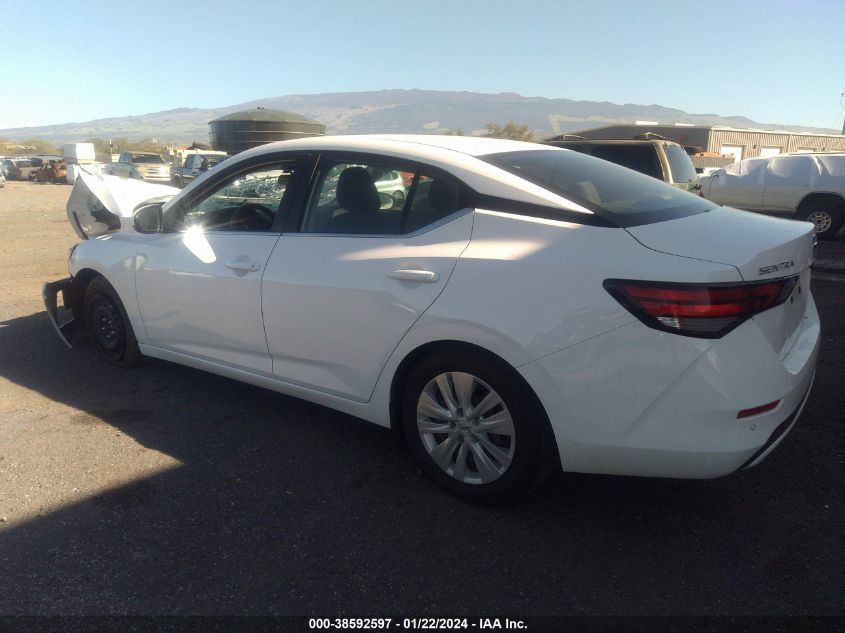 2023 NISSAN SENTRA S XTRONIC CVT - 3N1AB8BV0PY294492