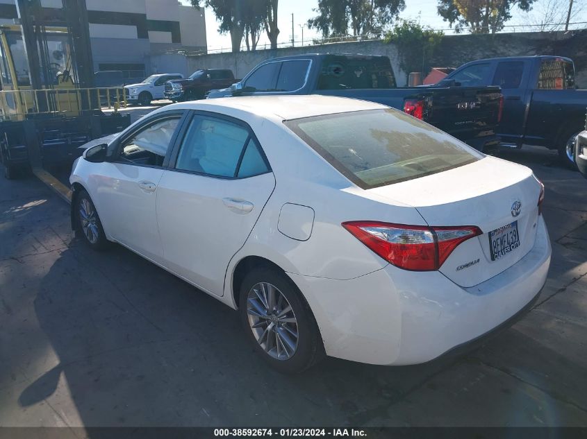 2014 TOYOTA COROLLA L/LE/LE PLS/PRM/S/S PLS - 5YFBURHE8EP090349