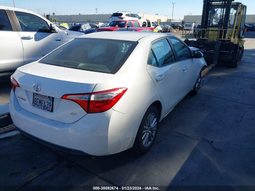2014 TOYOTA COROLLA L/LE/LE PLS/PRM/S/S PLS - 5YFBURHE8EP090349
