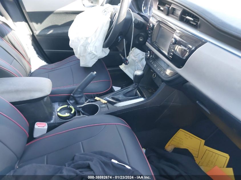 2014 TOYOTA COROLLA L/LE/LE PLS/PRM/S/S PLS - 5YFBURHE8EP090349