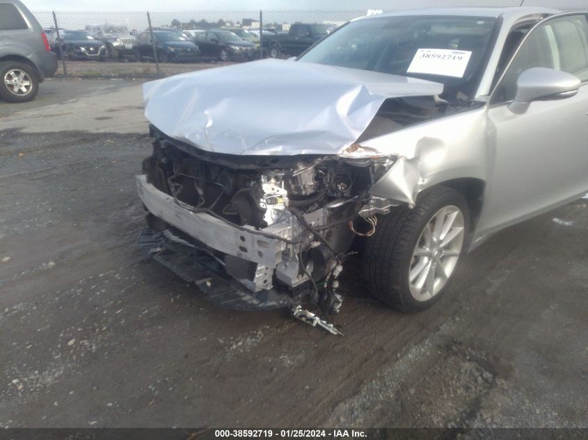 2013 LEXUS CT 200H - JTHKD5BH2D2148690