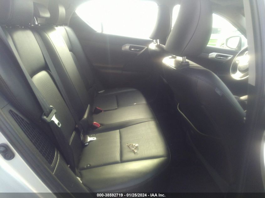 2013 LEXUS CT 200H - JTHKD5BH2D2148690