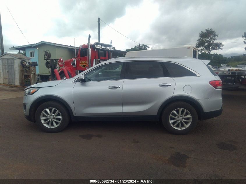 2017 KIA SORENTO 2.4L LX - 5XYPG4A3XHG240706
