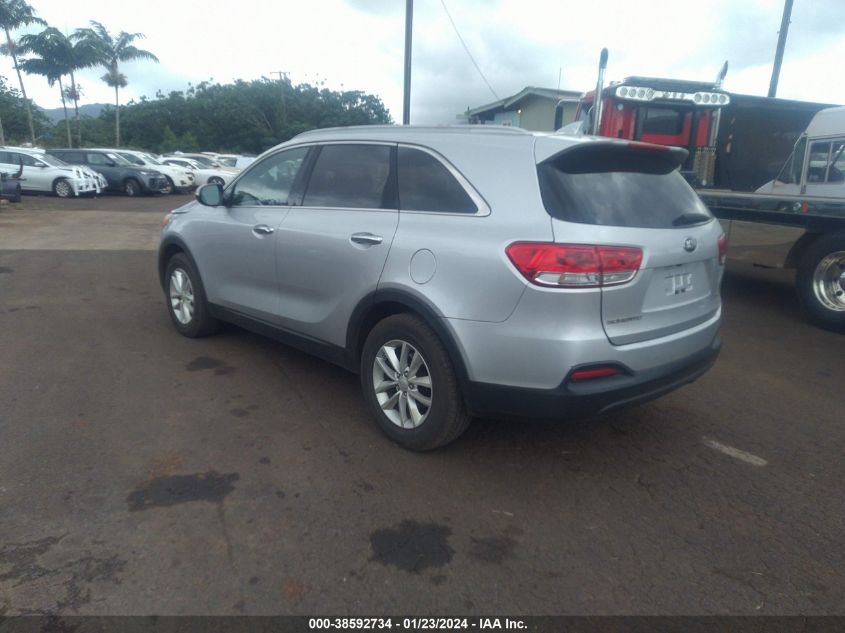 2017 KIA SORENTO 2.4L LX - 5XYPG4A3XHG240706