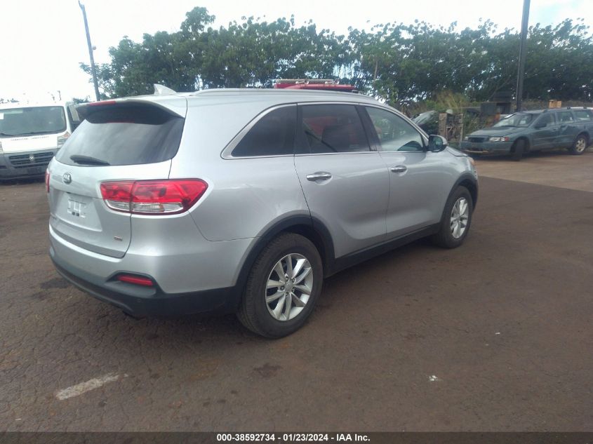 2017 KIA SORENTO 2.4L LX - 5XYPG4A3XHG240706